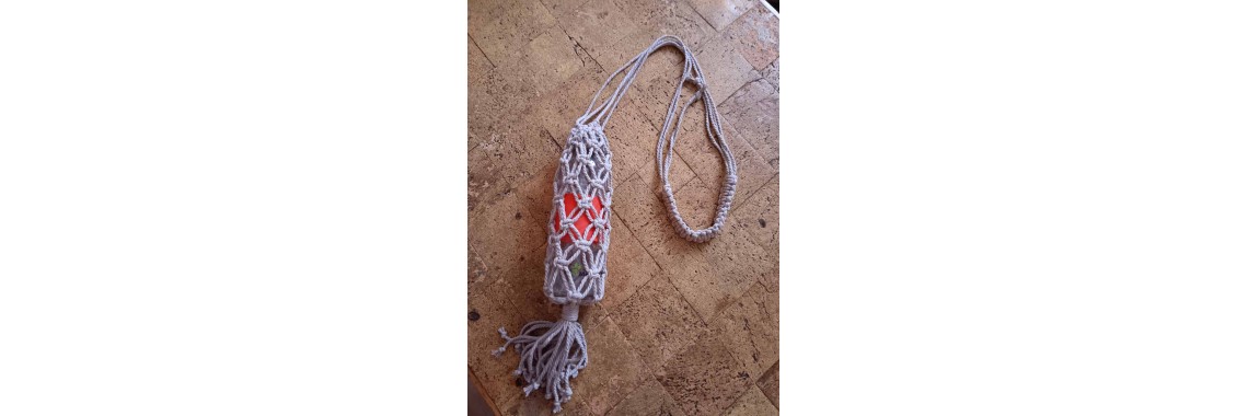 Макраме за бутилка